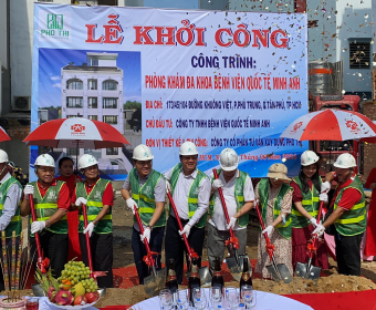 LỄ KHỞI CÔNG PHÒNG KHÁM ĐA KHOA BỆNH VIỆN QUỐC TẾ MINH ANH