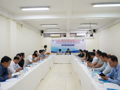 CÔNG TY PHỐ THỊ THAM GIA BUỔI KHẢO SÁT CHÍNH THỨC PHỤC VỤ ĐÁNH GIÁ NGOÀI CHƯƠNG TRÌNH ĐÀO TẠO TRÌNH ĐỘ ĐẠI HỌC NGÀY 18-12-2022